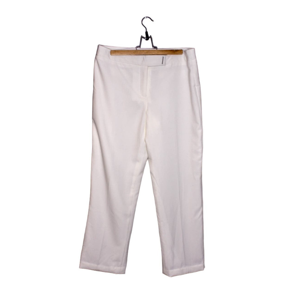 Cato White Trouser Pants Wide Leg Size 12